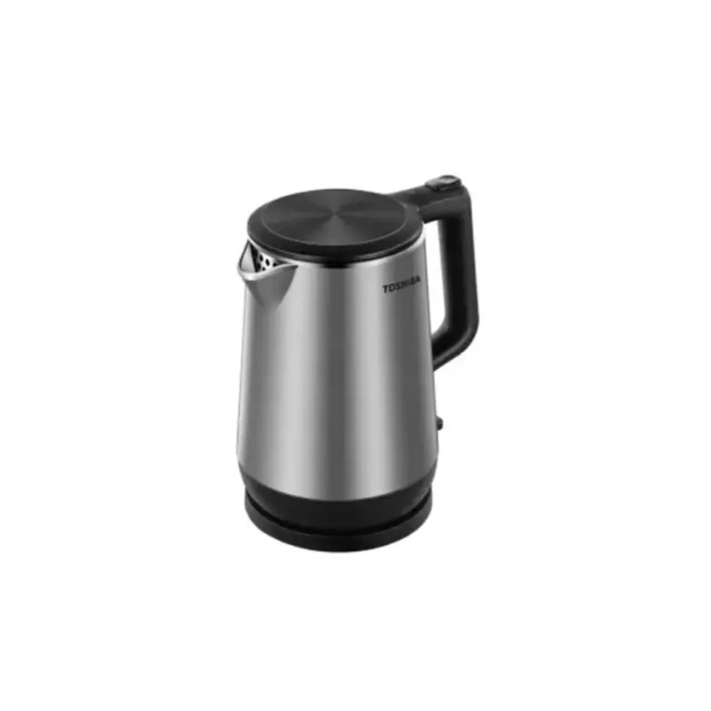 BWK-53.png Toshiba 1.7L Stainless Steel Cordless Jug Kettle KT17DR1NMY - Image 1