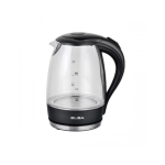 Elba 1.7L Glass Jug Electric Kettle EJKF1723GBK